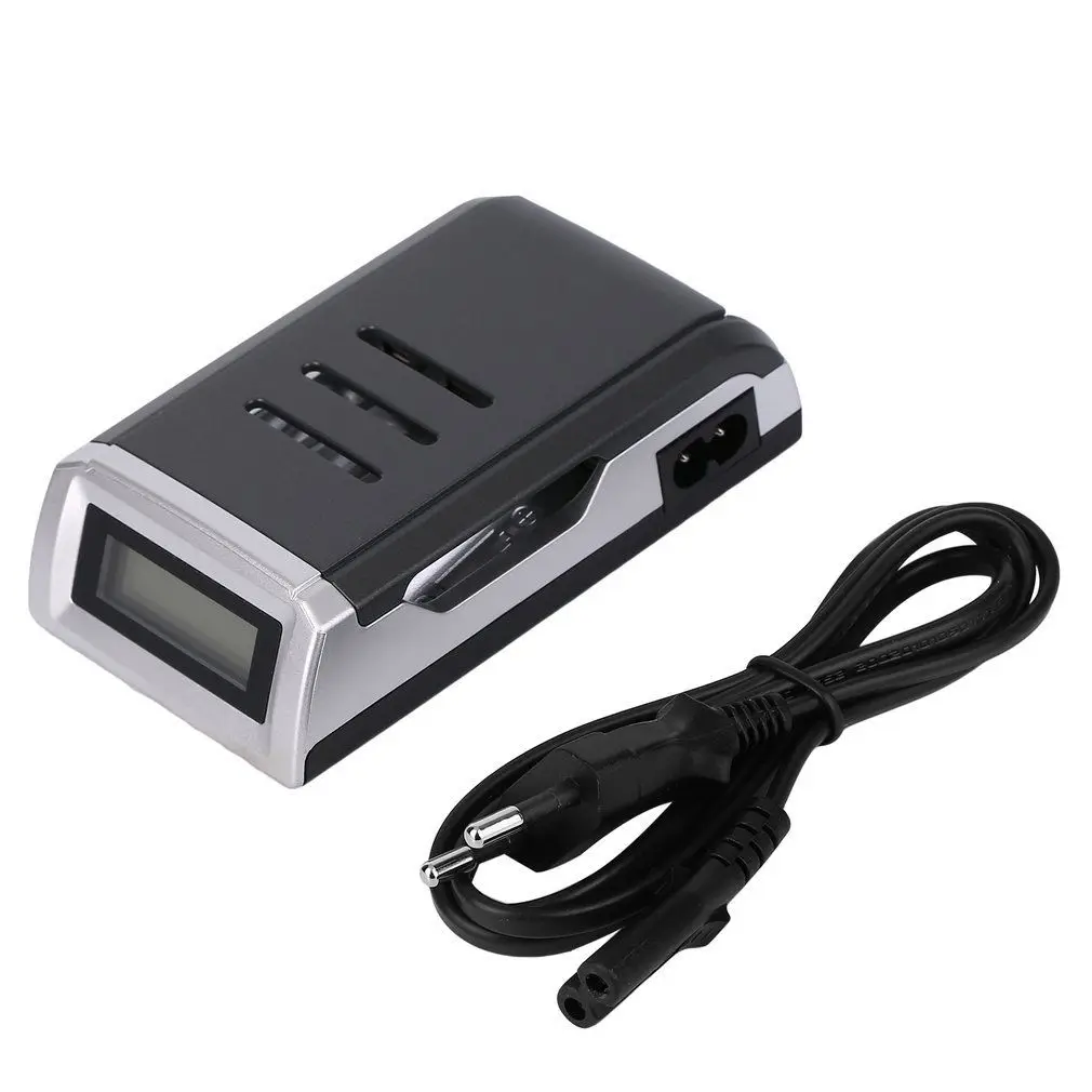 

Details about Original GTF 4 Slots LCD Display Smart Intelligent AA/AAA Battery Charger