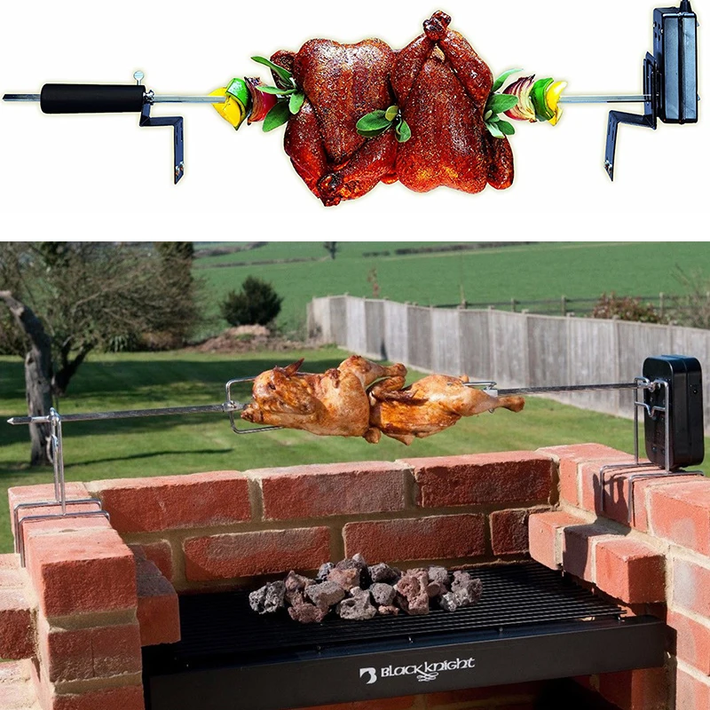 Автоматический гриль для барбекю Rotisserie электрическое приводное устройство для электробарбекю металл открытый ростер с вертелом стержень ... Автоматический гриль для барбекю Rotisserie электрическое приводное устройство для электробарбекю металл открытый ростер с вертелом стержень ...
