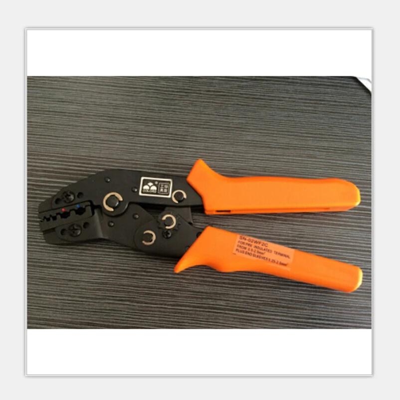 

SN-02WF2C 0.5-2.5 mm2 crimping tools for wire end sleeves high quality multi-function crimping pliers tube crimping pliers