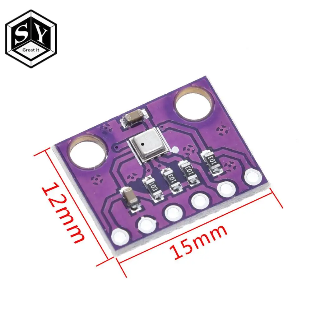1 шт. высокоточный модуль датчика атмосферного давления BME280 с высотомером|module