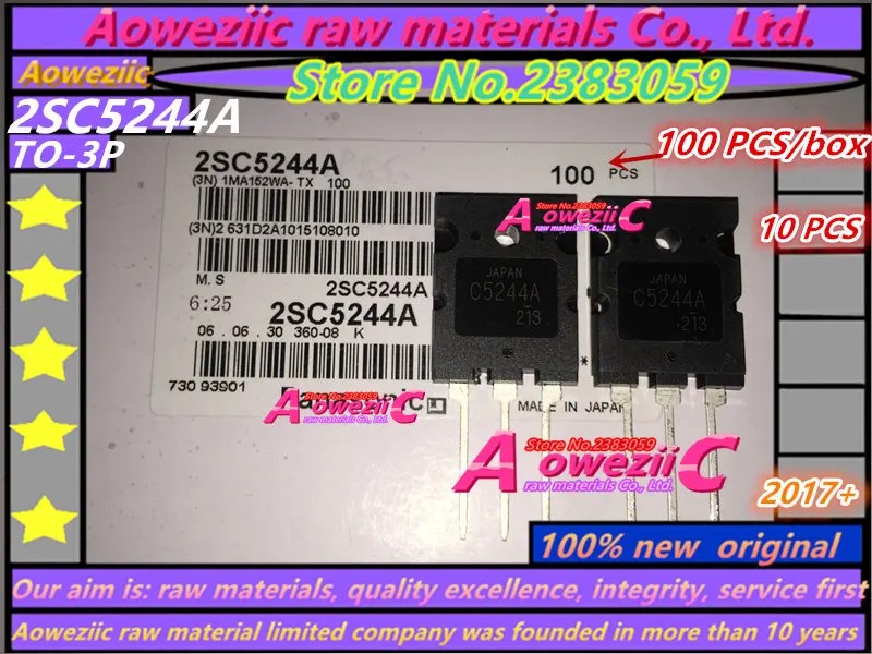 Aoweziic 2017 + производители из Тайваня 100% Высокое качество 2SC5244A C5244A C5244 TO 3P HDTV линейная