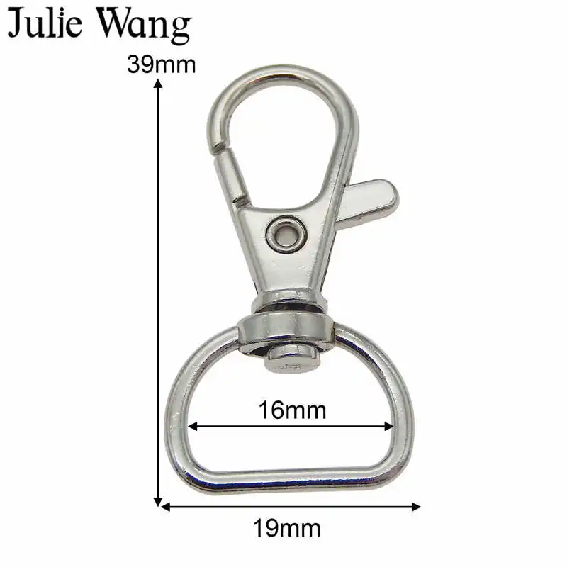 10 шт. застежки для ключей от Julie Wang|Ювелирная фурнитура и компоненты| |