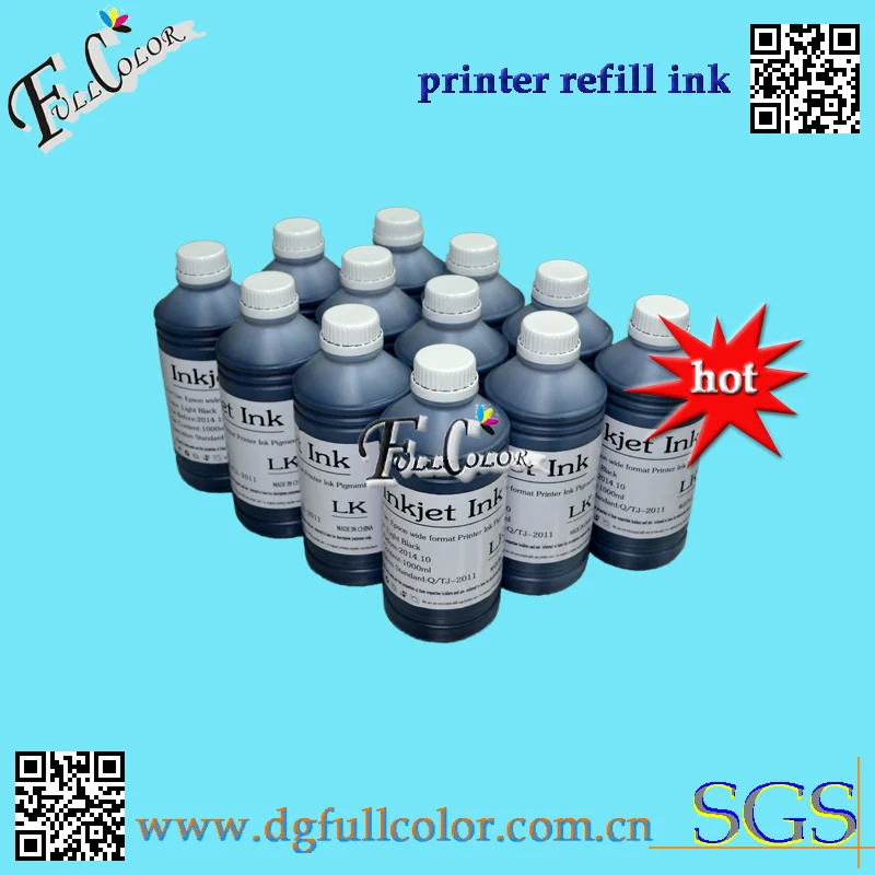Набор чернил пигментных для принтера Epson Stylus Pro 4900 7900 9900 11 цветов|ink mutoh|ink cartridges canon