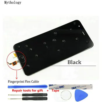 

For Xiaomi Mi6 Mi 6 Touch Screen Display Digitizer Replacement 5.15Inch Touch Panel Mobile Phone LCDs With Fingerprint Cable
