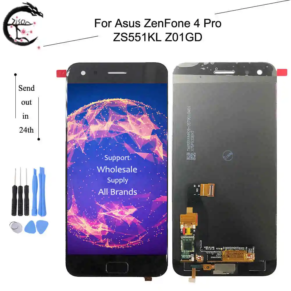 

5.5" New LCD For Asus ZenFone 4 Pro ZS551KL LCD Z01GD LCD Display Screen Touch Sensor Digitizer Assembly ZS551 KL Display Screen