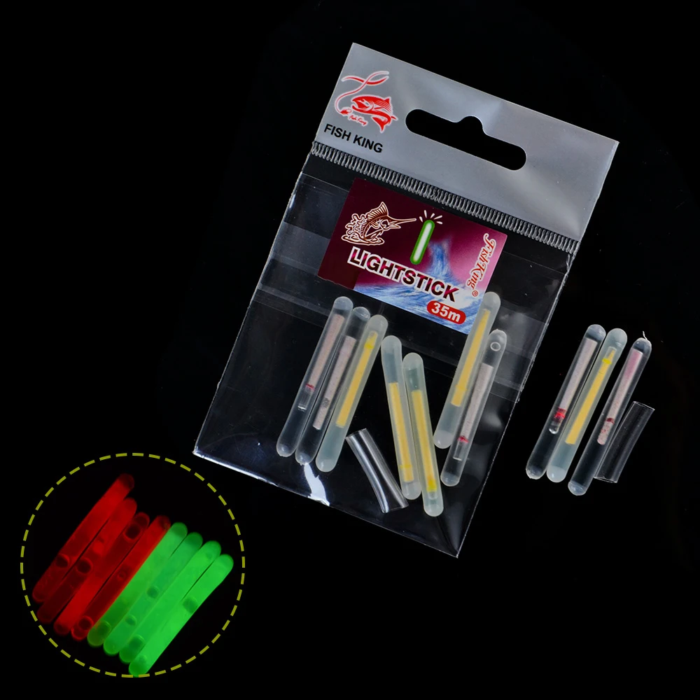 10 قطعة 4.5*40 مللي متر الصيد تعويم مضيئة الفلورسنت Lightstick الكيميائية ضوء يلة رود الظلام الوهج عصا الكارب اضواء صيد السمك معالجة 10 قطعة 4.5*40 مللي متر الصيد تعويم مضيئة الفلورسنت Lightstick الكيميائية ضوء يلة رود الظلام الوهج عصا الكارب اضواء صيد السمك معالجة