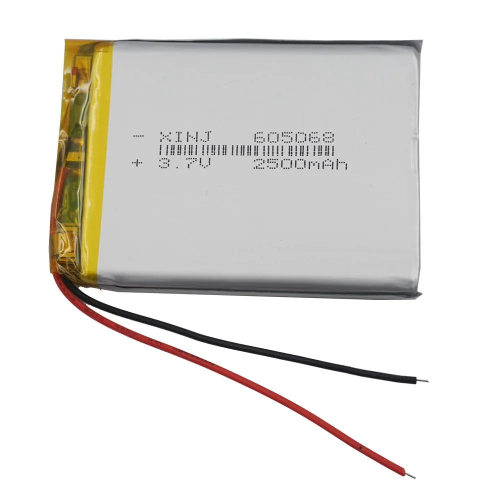 XINJ 3 7 V 2500 mAh литий полимерная аккумуляторная батарея Li ion li po для телефона