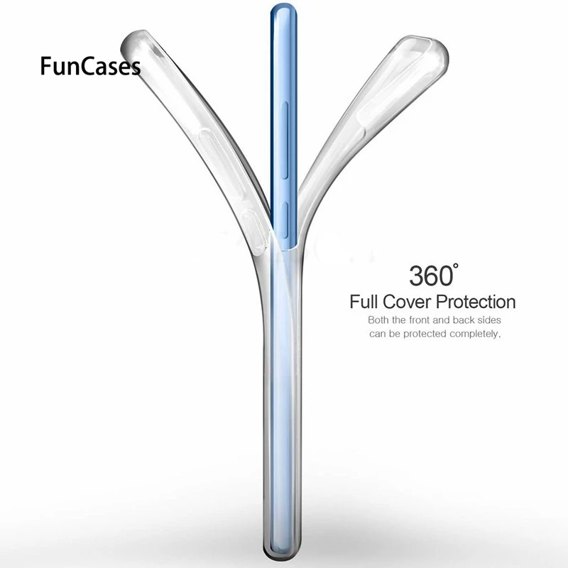 

Case For Samsung Galaxy A7 A750 A6 A8 J4 J6 J8 2018 s9 s8 Plus Note 9 8 360 Degree Soft Silicone Clear TPU Full Body Cover Case