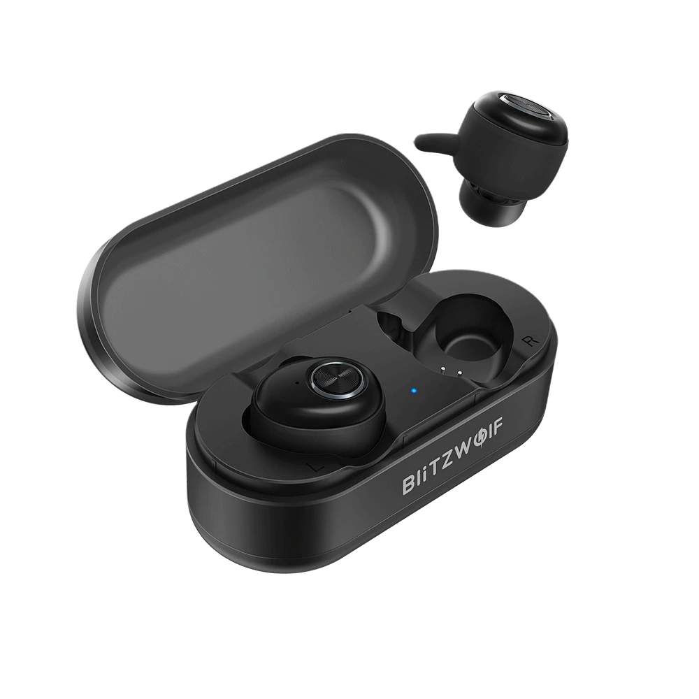 Беспроводные наушники Blitzwolf TWS bluetooth 5 0 Hi Fi стереозвук двусторонний звонок