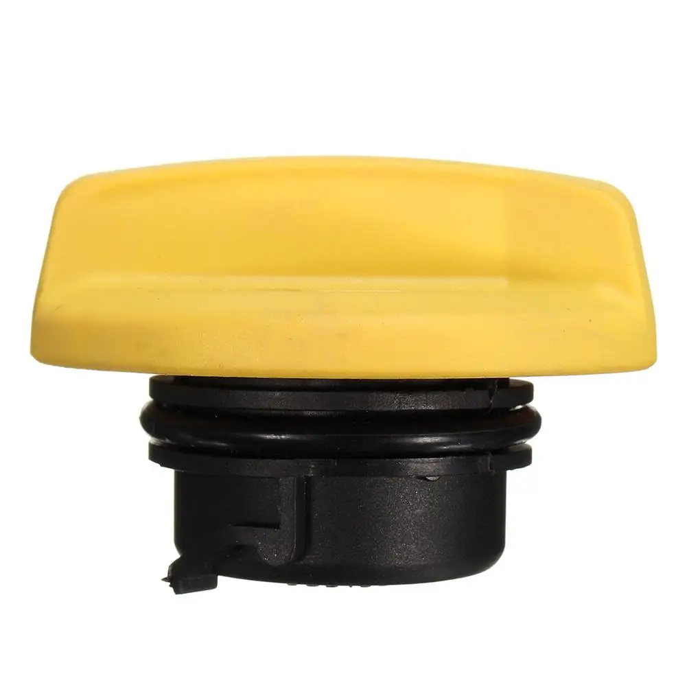 1pc Yellow Plastic Oil Filler Cap Brand New And High Quality Good