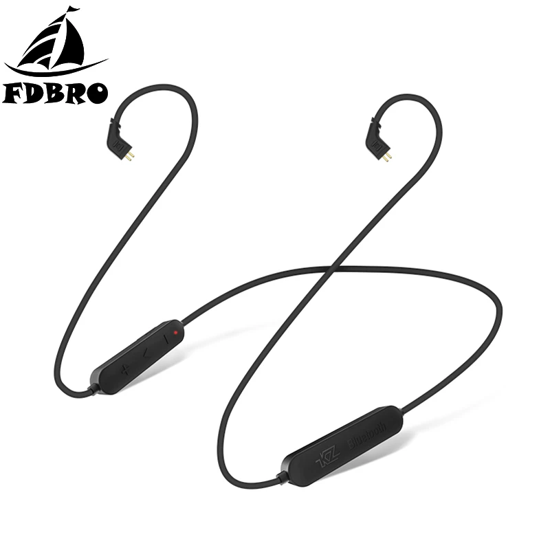 

FDBRO KZ ZS3/ZS4/ZS5/ZS6/ZSA/ZS10/ES4/ES3/ZSR/MMCX Aptx Bluetooth Module 4.1 Wireless Upgrade Module Cable Detachable Headphones