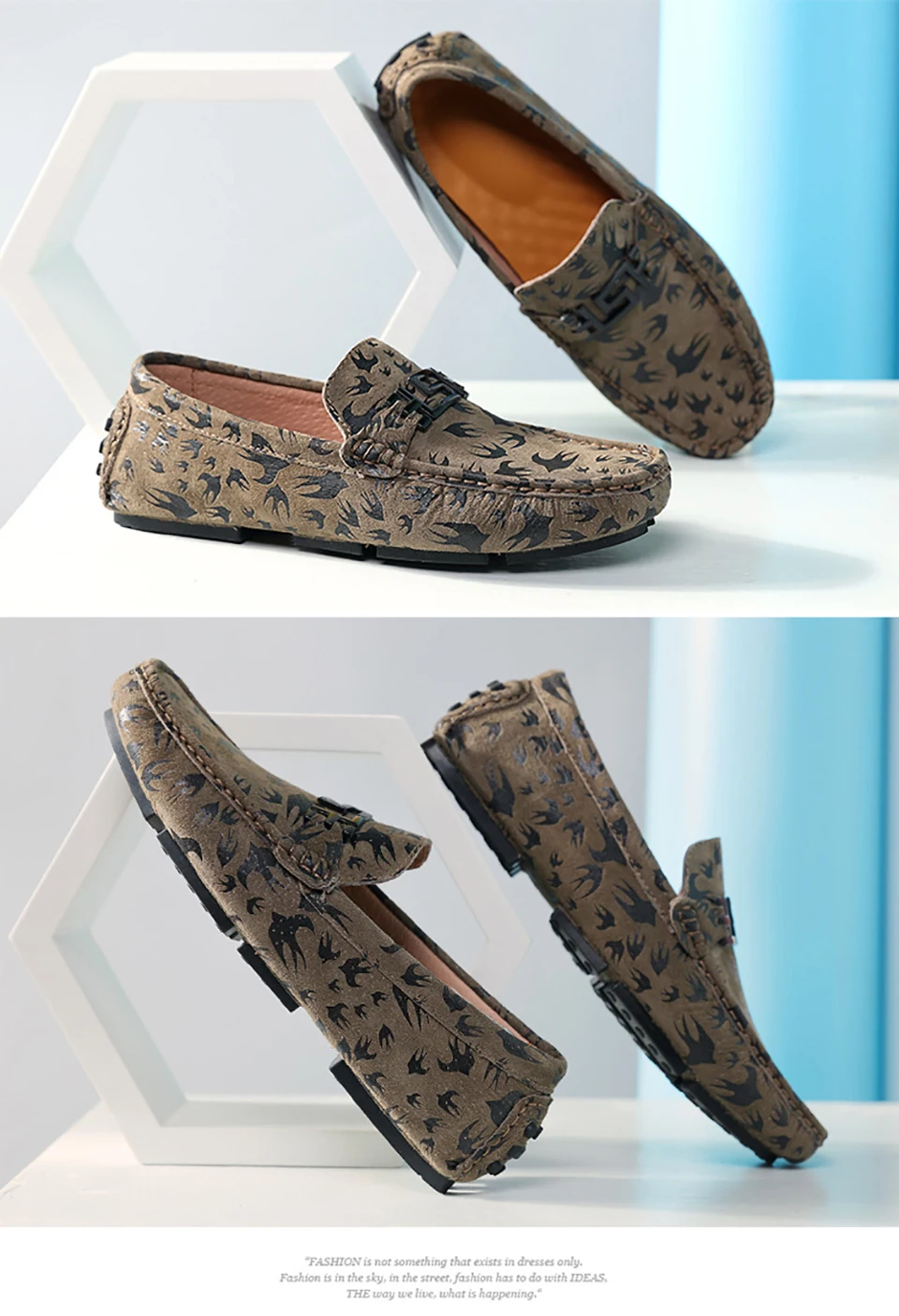 Plardin/Новинка; брендовые модные повседневные мужские лоферы; Высококачественная обувь из натуральной кожи с металлическим украшением и аппликацией; мужская обувь на плоской подошве