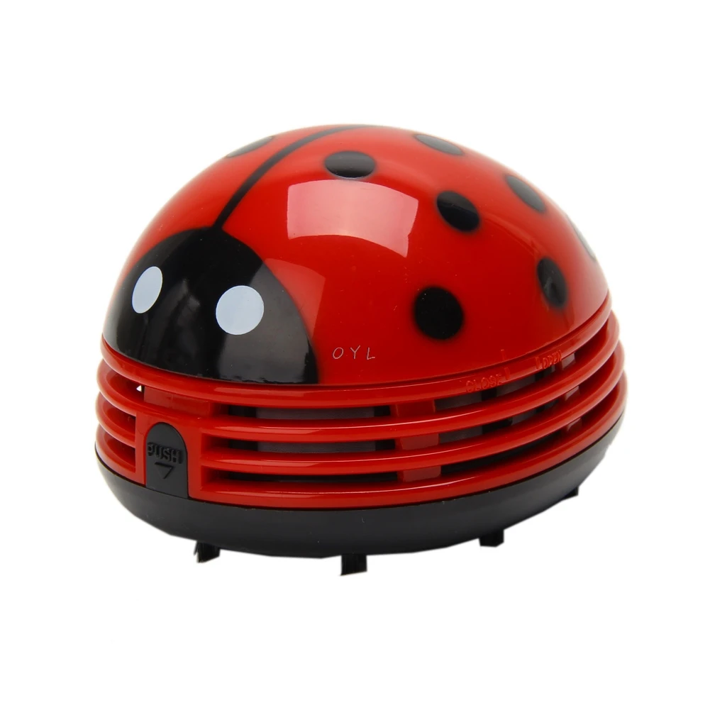 

Mini Ladybird Desktop Coffee Table Vacuum Cleaner Dust Collector For Home Office