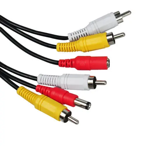  10m 33ft 65FT 20M RCA Power Audio Mic Video AV Cavo di Estensione per CCTV HD 1080P AHD TVI CVI IR 