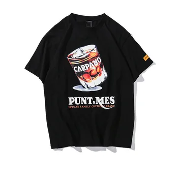 

2019 New Student Cotton American Style Streetwear T Shirt Summer Men Women Loose Fashion Funny Print Hip Hop T-shirt Tops Tees