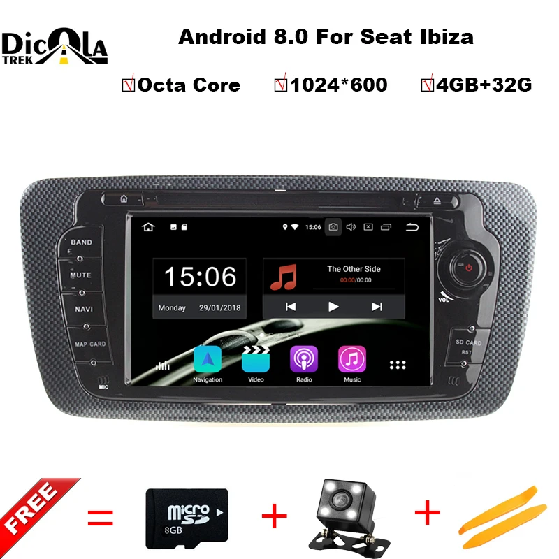 Octa Core 2 Din Android 8 0 font b Car b font DVD GPS navigation autoradio
