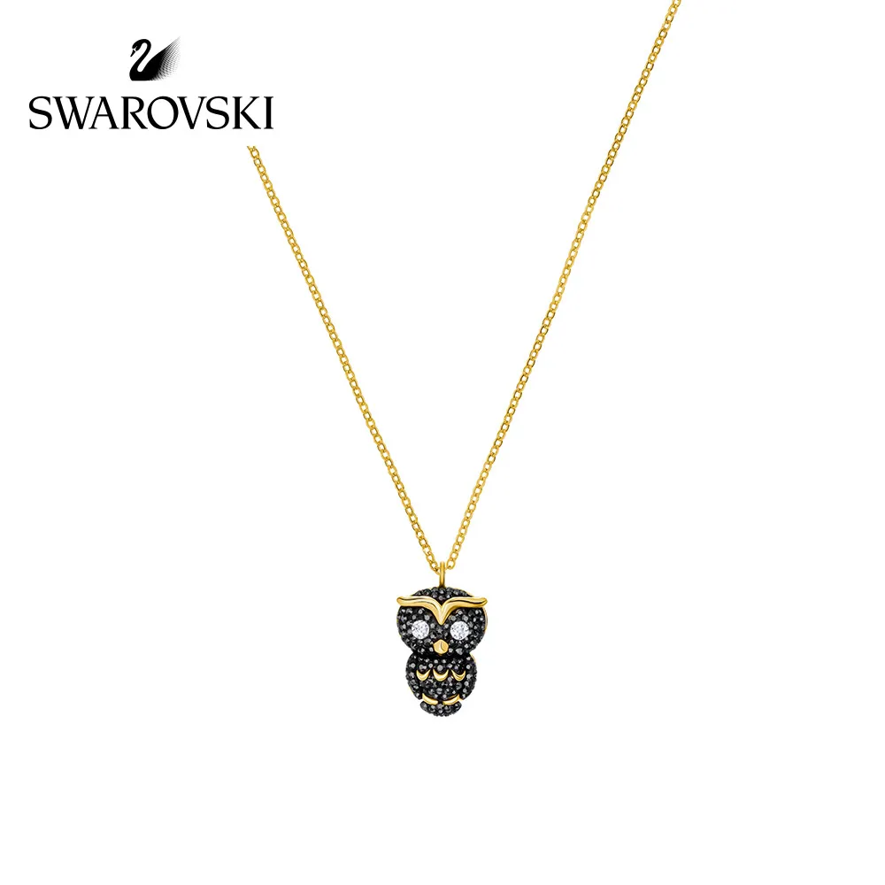 

Genuine Swarovski Little Owl Pendant Necklaces Lovely Youth Fashion Girl Necklace Womens Crystal Necklace Fine Jewelry5366714