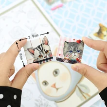 24 компл./лот дядя кошка магнитная закладка для книги мини-страница зажим для книжные держатели, милые школьные принадлежности marcador материал Эсколар FC115