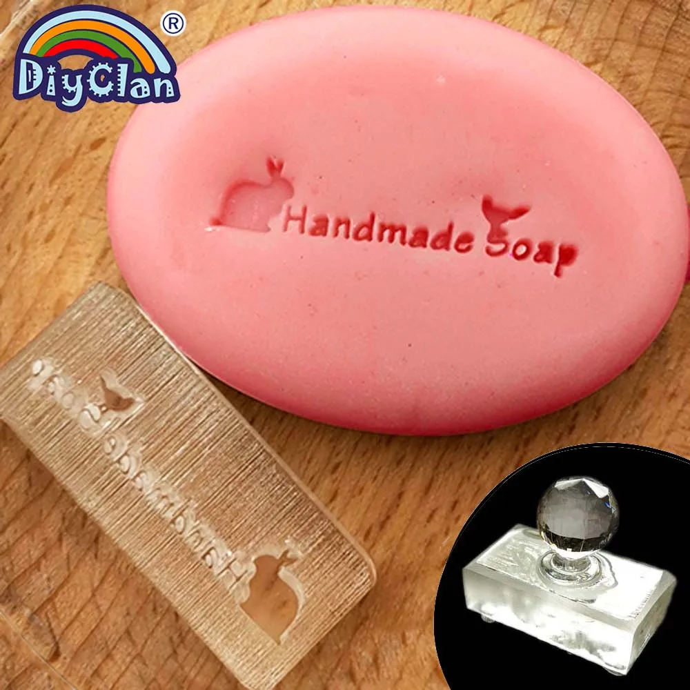 Птица и кролик ручная работа Производство Мыла штамп животное прозрачный Diy натуральные штампы Смола стеклянная прижимка для мыла на заказ акриловая голова инструменты 218