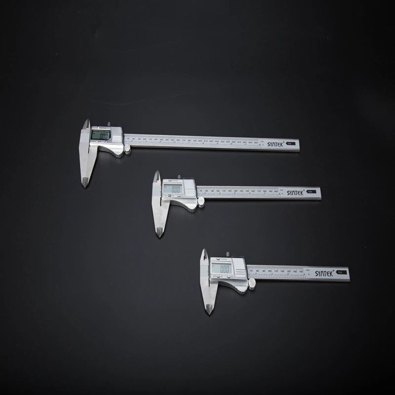 

Precision Digital Caliper 0.01mm Industrial Stainless Steel Electronic Measurement Tool Vernier Gauge Micrometer 0-150mm & Box