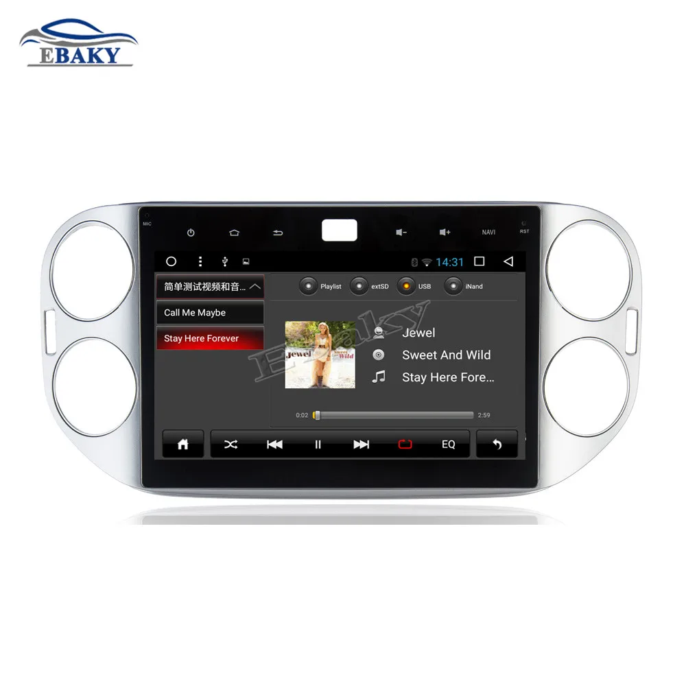 Sale NaviTopia 9inch 1GB/2GB RAM Quad Core/Octa Core Android 7.1/8.1 Car DVD Radio for VW Universal Tiguan with GPS/wifi/maps 16
