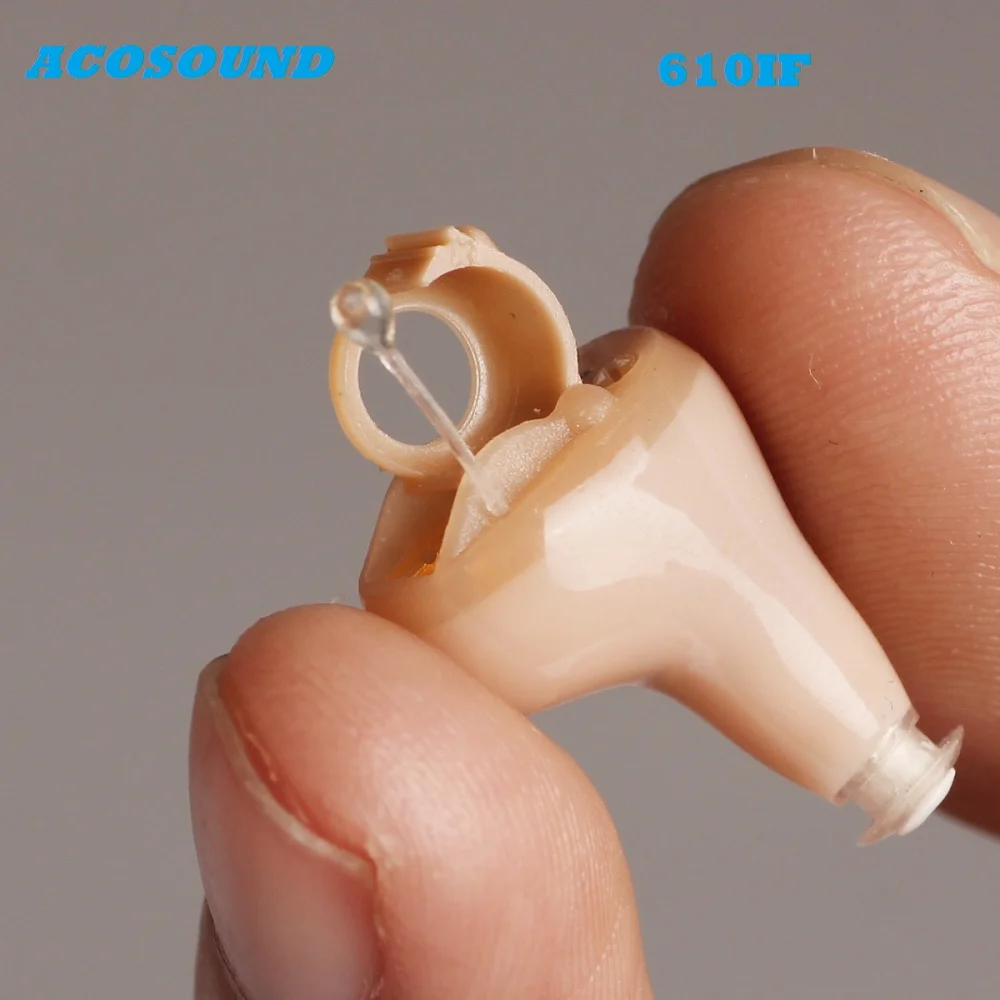 AcoSound 610IF цифровые CIC слуховые аппараты невидимые слуховые усилители программируемые мини слуховые аппараты