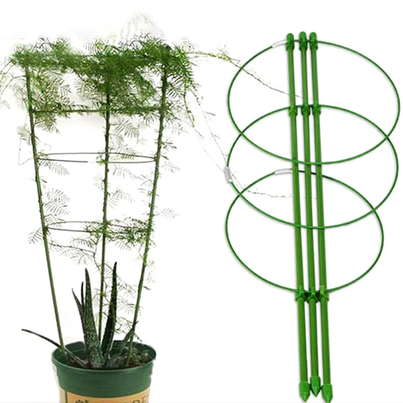 Durable Creative Vine Climbing Rack Flower Decorative Gardening Tools Vegetables Plant Trellis Support Frame 60cm | Дом и сад