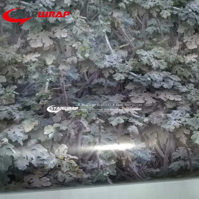 Starwrap Grass Realtree камуфляжная обертка виниловая пленка настоящая елка оберточная