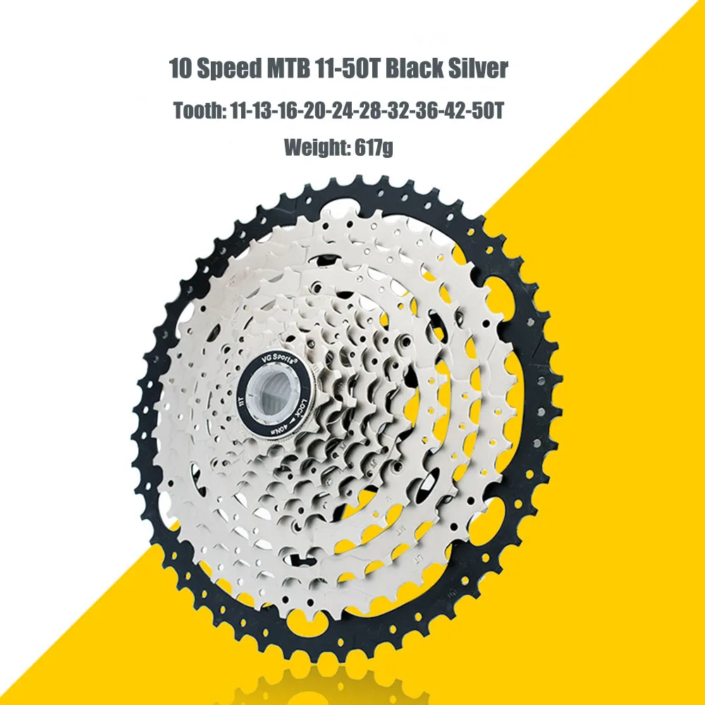 Велосипед MTB Freewheel 10 скоростей 11-32 T/36 T/40 T/42 T/46 T/50 T SRAM дорожный велосипед кассета маховик 10 V cog cdg VG Sports