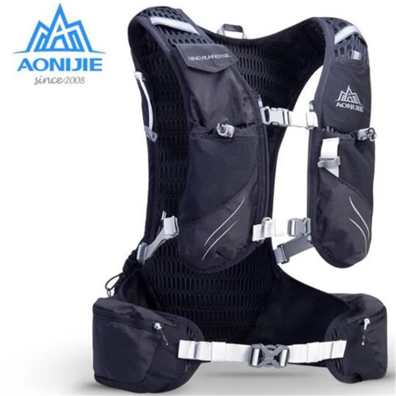 AONIJIE 15L Outdoor Lightweight Running Bag Hydration Backpack Sports Bag Optional Water Bladder Hiking Camping Running Marathon AONIJIE 15L Outdoor Lightweight Running Bag Hydration Backpack Sports Bag Optional Water Bladder Hiking Camping Running Marathon