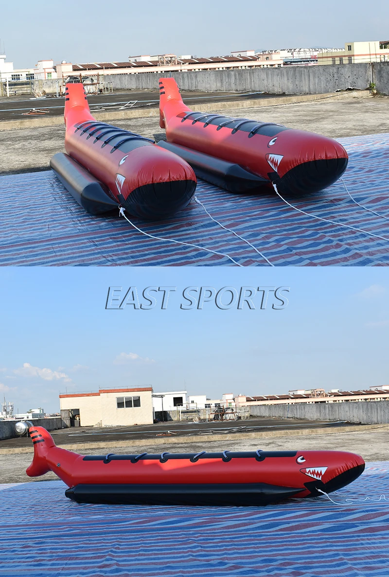 East Sports Crazy Single Tube 6 persons Inflatable Water Banana Boat For Sale (8)