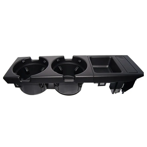 Double hole car front center console cup rack / change box for BMW E46:black | Автомобили и мотоциклы