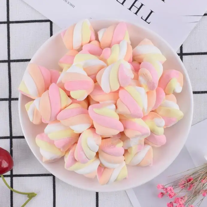 Съедобные Зефир ватные конфеты 500 грамм - Color: 500 grams
