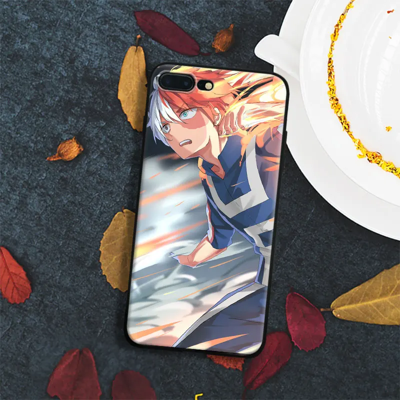 

Shoto Todoroki my hero academia Tpu Soft Silicone Phone Case Cover Shell For Apple iPhone 5 5s Se 6 6s 7 8 Plus X XR XS MAX