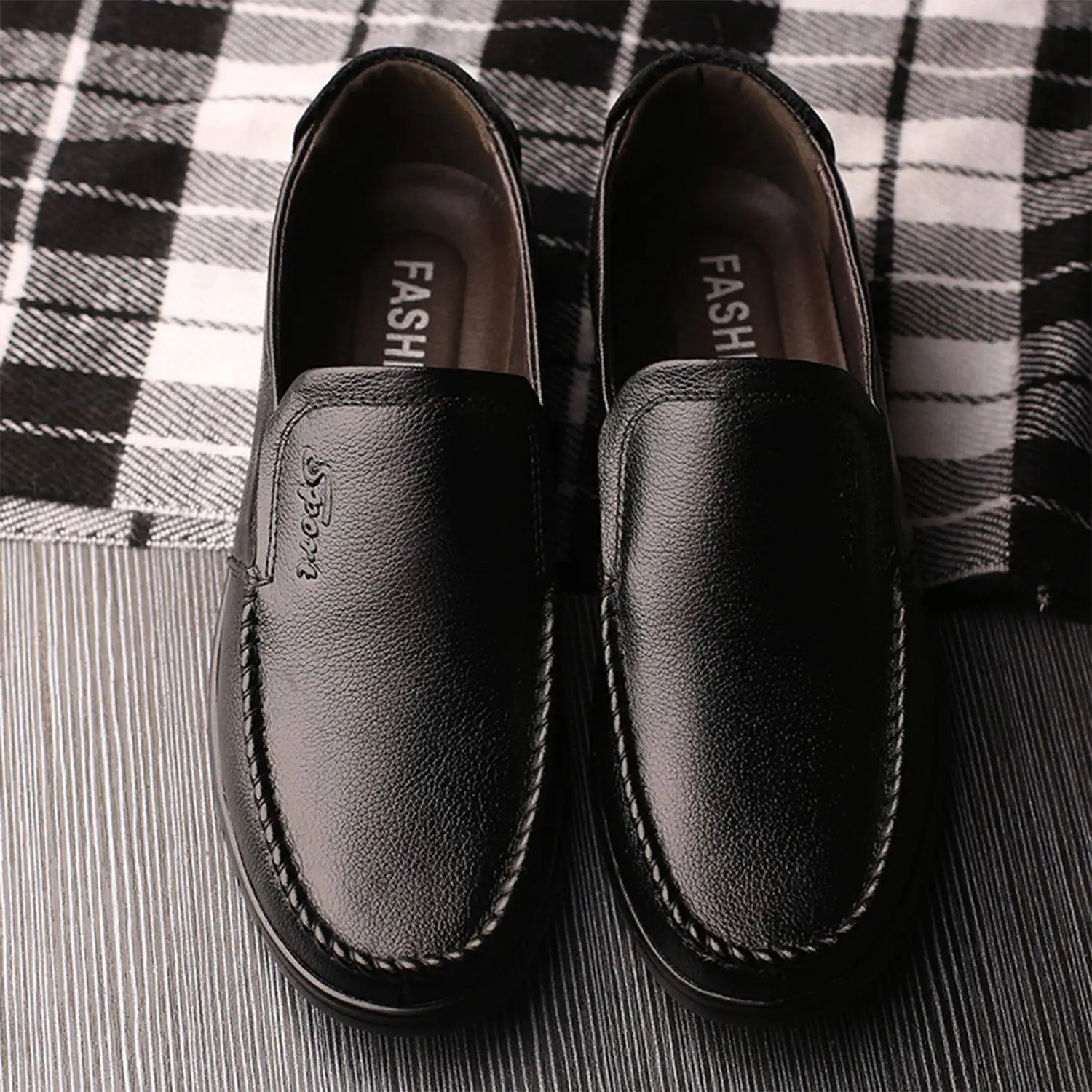 Aliexpress.com : Buy ABDB Men Soft Leather Loafers 2018 Spring Summer ...