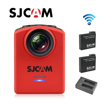

Free Shipping!! Original SJCAM M20 Gyro Mini Action Helmet Sports DV Camera 30M Waterproof + 2pcs Extra Battery+Dual-Charger