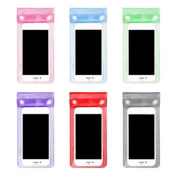 

Portable Universal Waterproof Pouch With Lanyard Mobilephone Bag Convenient to Use Lightweight Useful Sealed Phone Bag TX005