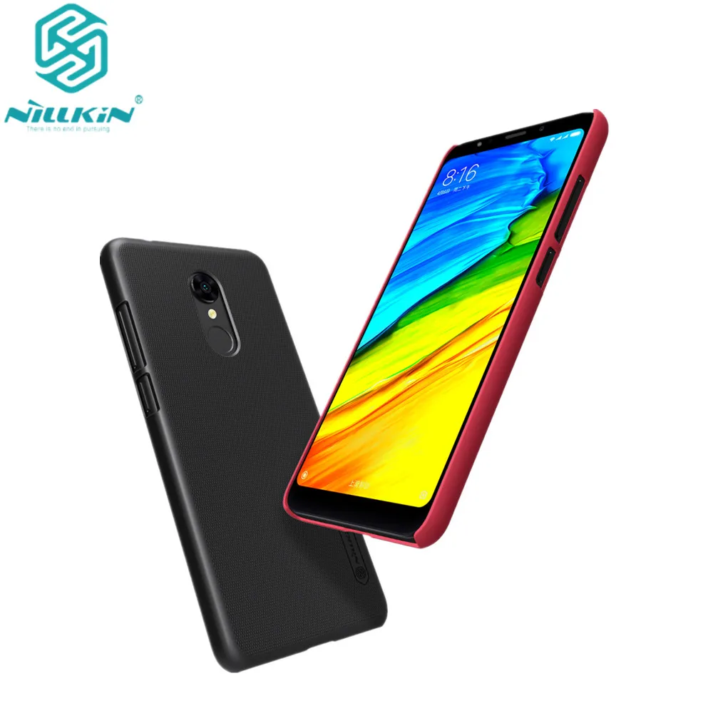 Чехол для xiaomi redmi 5 чехол Plus NILLKIN Супер Матовый экран матовая жесткая задняя крышка
