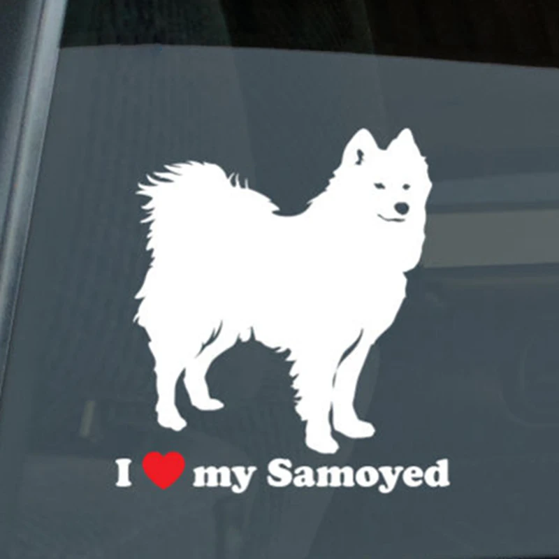 

I Love My Samoyed Sticker Die Cut Vinyl Sammy