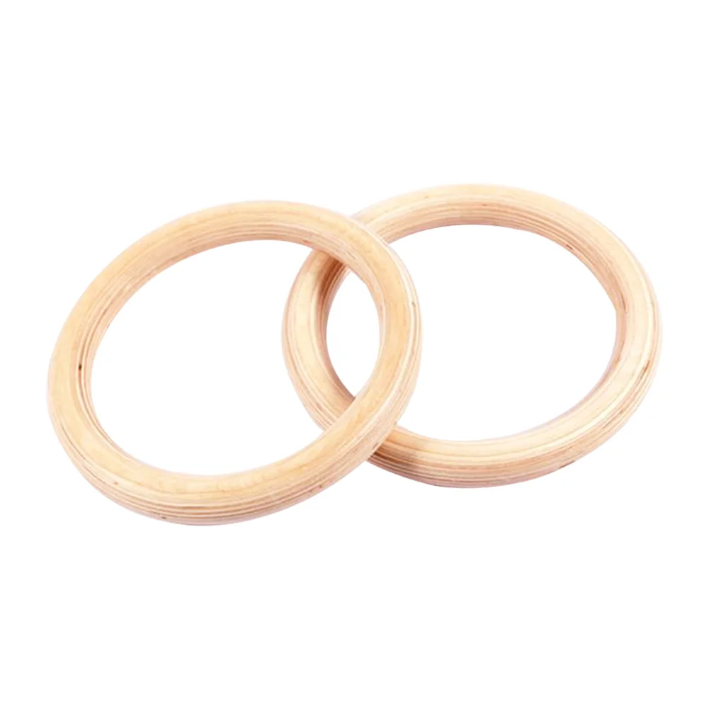 1pc anéis de bétula fitness ginástica anel