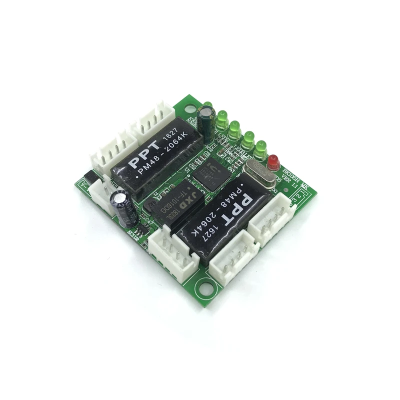 Мини-модуль дизайн ethernet переключатель плат для модуль-коммутатор 10/100 Мбит/с 5/8 порт PCBA плата Материнская плата OEM