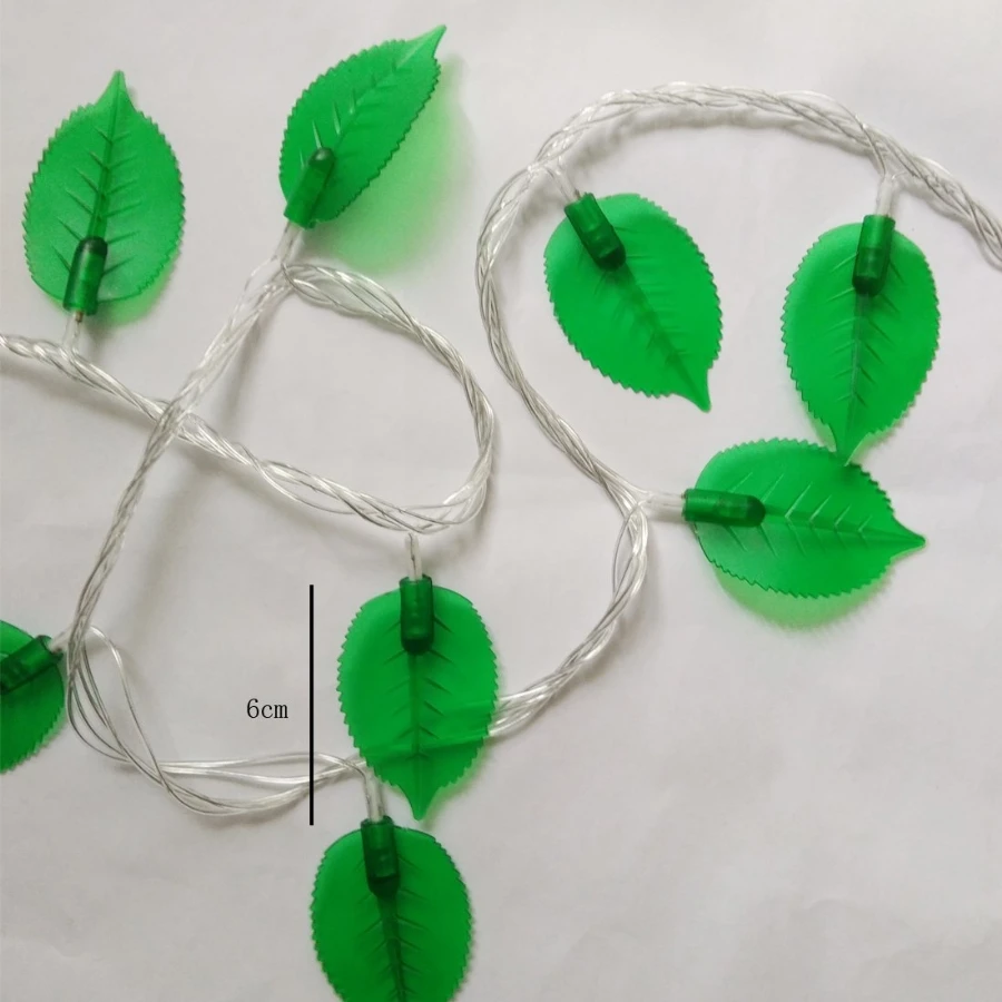Green leaf Led String Light 6