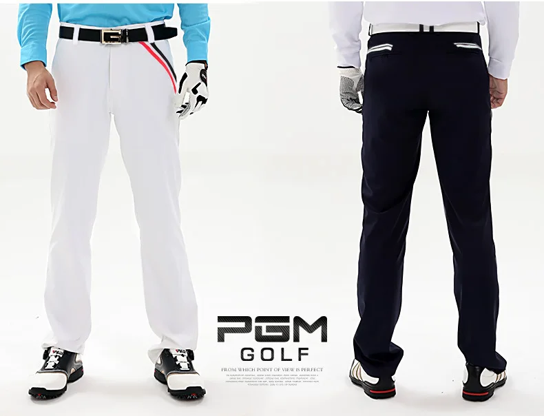 Новые мужские штаны PGM Golf осенняя одежда высокоэластичные брюки быстросохнущие тонкие брюки плюс размер XXS 3XL 98% полиэстер