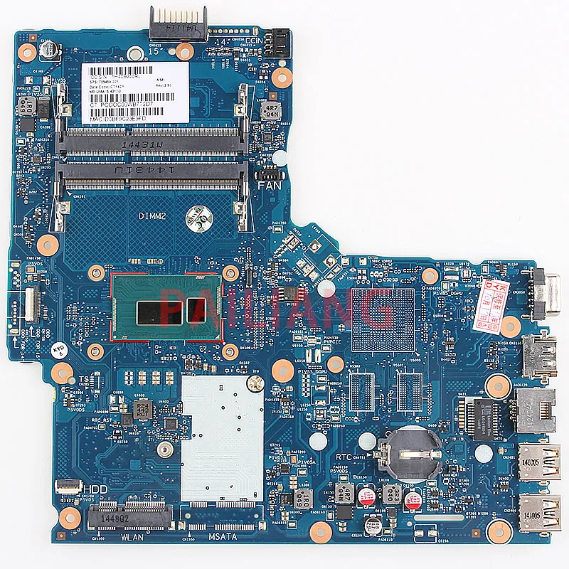PAILIANG материнская плата для ноутбука HP 350 G1 I5 4210U PC 785489 001 501 6050A2608301 MB A05 tesed