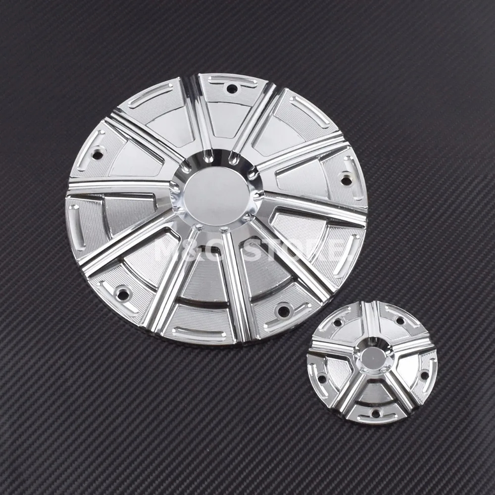  Chrome Black Derby Cover Timer Timing Cover CNC Engine Cover For Harley Touring Road King Street Gl