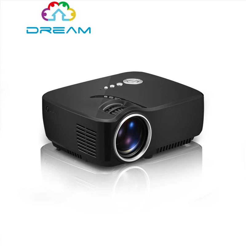 

GP70 led  mini Projector 800 Lumens Support 800 x 480 Analog TV LED Projector Full HD 1080P 3D Projector Better than UC40