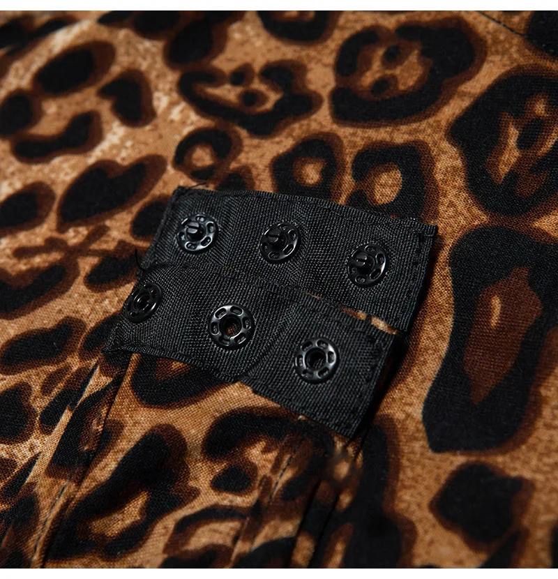 Women's Sexy Lingerie Bodysuits Leopard Print Nightwear Underwear Sexy Hot G-string Erotic Deep V Neck Babydoll (5)