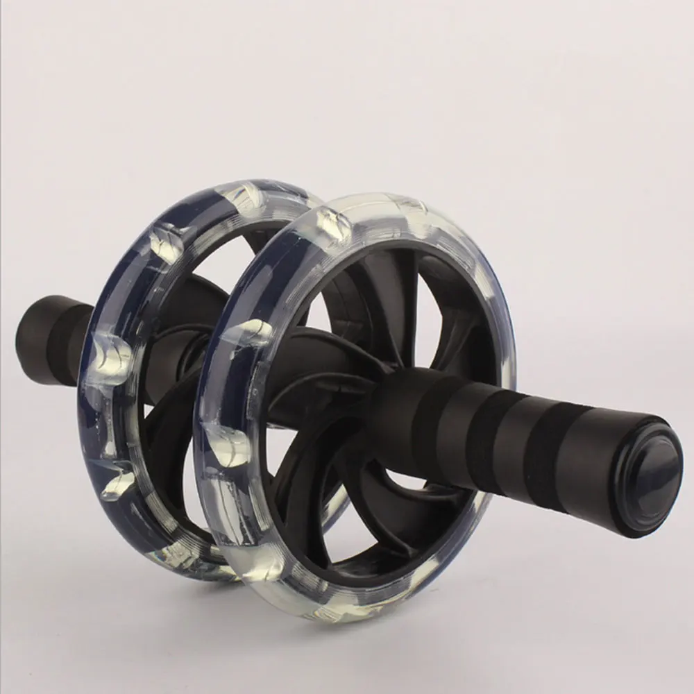 

New arrive Ab Roller Abdominal Wheel Roller With Mat Gym Exercise Fitness Equipment No Noise