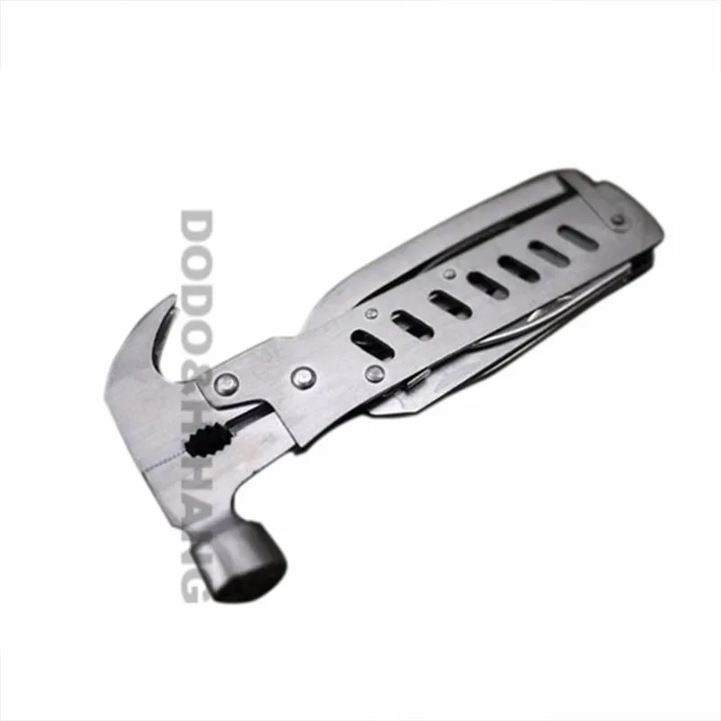 DN110 High Quality Multifunction Universal Use Hammer Plier Knive Screwdriver Set Stainless Steel Combination Foldable Useful Tool 3