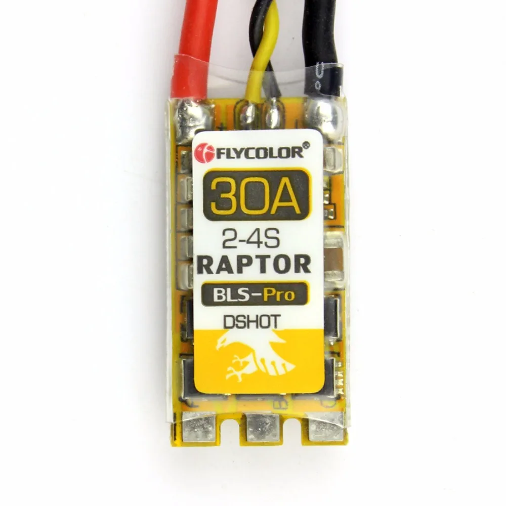 

JMT Flycolor Raptor BLS Pro 20A Speed Controller 30A ESC Blheli-s Dshot Speed Controller for DIY RC Racing Quadcopter